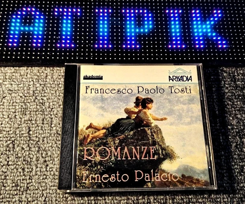 🎼 CD Promo Rare – Tosti Romanze – Ernesto Palacio – Arkadia Akademia